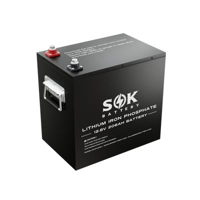 SK12V206H | 12V 206Ah LiFePO4 Battery Bluetooth&Built-in heater