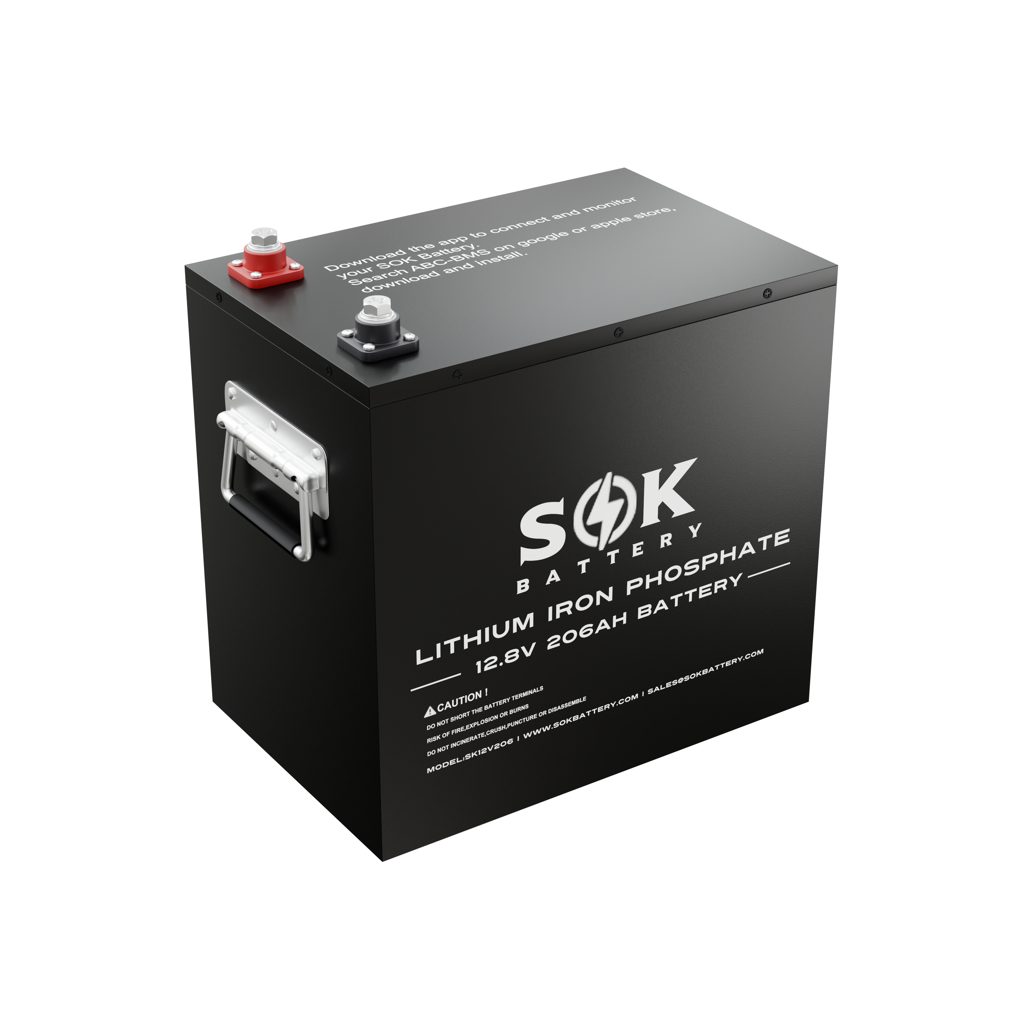 SK12V206H | 12V 206Ah LiFePO4 Battery Bluetooth&Built-in heater