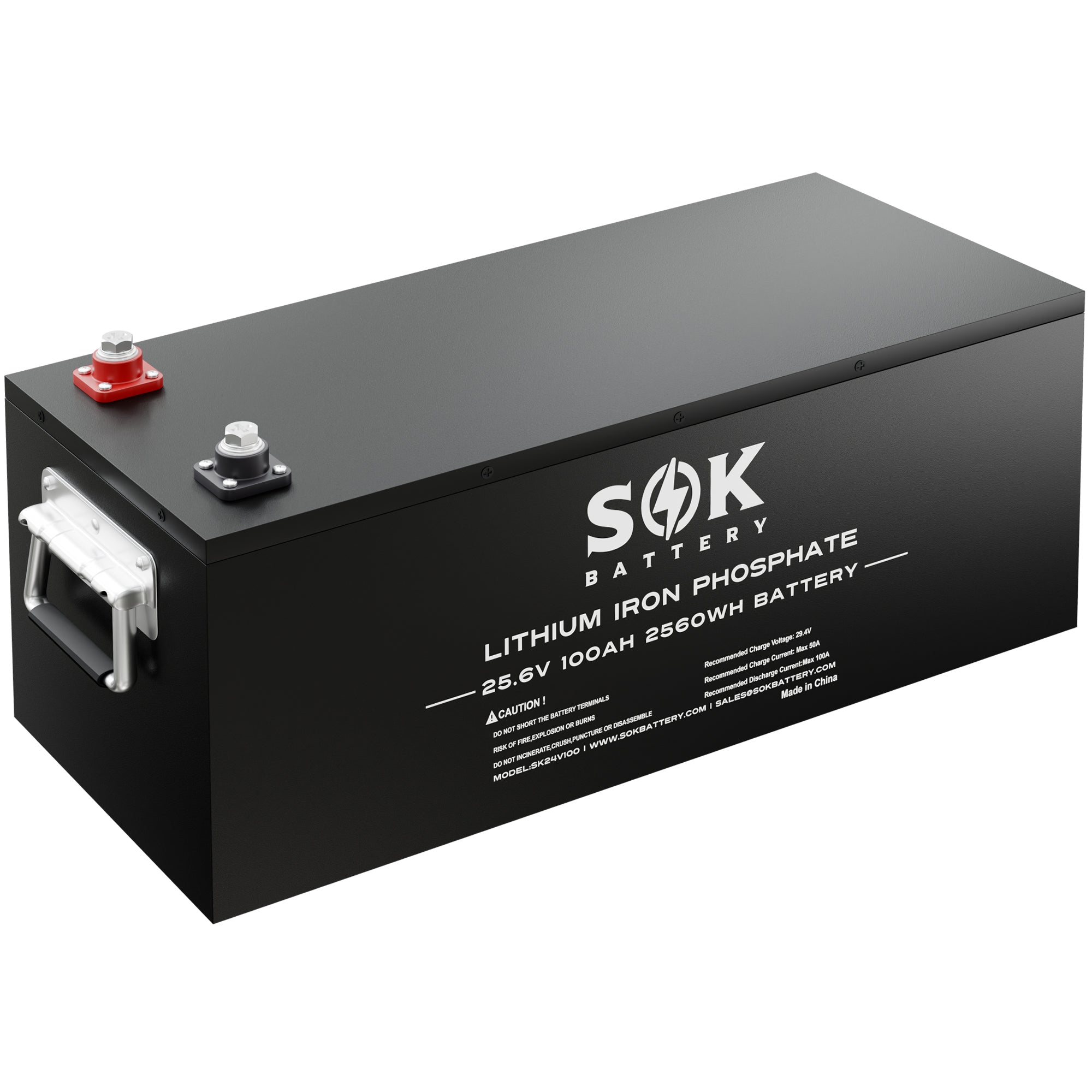 SK24V100 | SOK 24V 100Ah LiFePO4 Battery