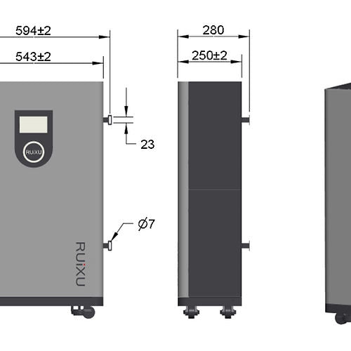 RUiXU | Lithi2-16 | 51.2V314Ah | 16kWh Battery Storage | UL1973,9540A,CEC,SGIP