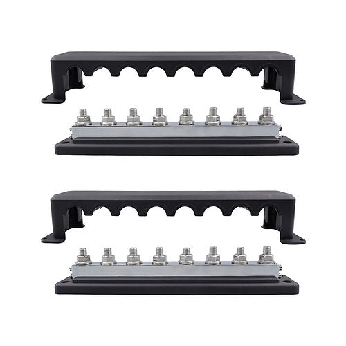 RUiXU Busbar | 3/8" (M10) Terminal Studs | One Pair | | 600A