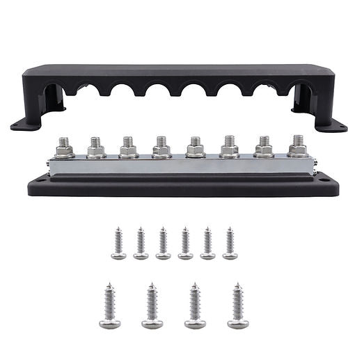 RUiXU Busbar | 3/8" (M10) Terminal Studs | One Pair | | 600A