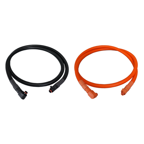 1/0 AWG cable for RUiXU RX9MP Busbar | Orange+ Black | One Pair