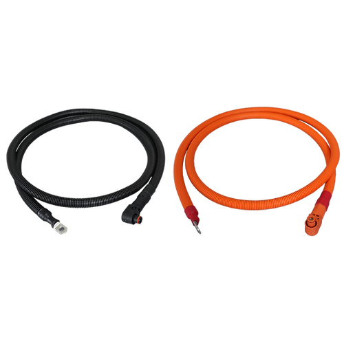 Lithi2-16 battery 1/0 AWG cable | Orange+ Black | One Pair